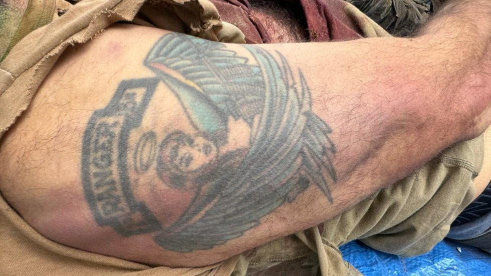 US special forces tattoo found on fighter killed in Russia (VIDEO)