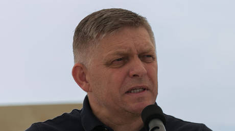 FILE PHOTO: Slovak Prime Minister Robert Fico.