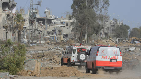 Dozens killed in Israeli strikes on Gaza mosque and school, say officials