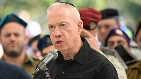 File photo: Israeli Defense Minister Yoav Gallant.