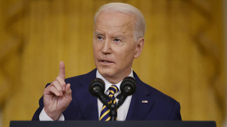 FILE PHOTO: US president Joe Biden