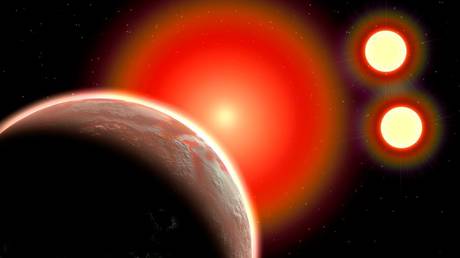 Proxima B Planet orbiting Proxima Centauri, a Red Dwarf Star.