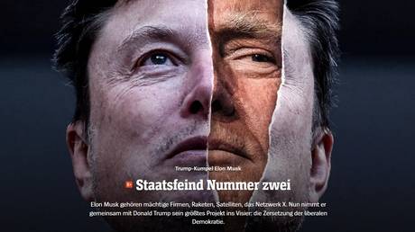 Cover of a Spiegel article