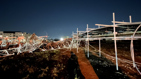 Helicopter Crashes into Radio Tower in the US