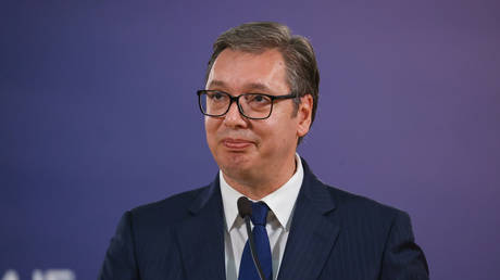 FILE PHOTO: Serbian President Aleksandar Vucic  Sputnik