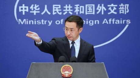 China calls on US to halt the militarization of space