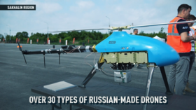 Latest drone technology showcased in Russia