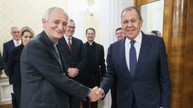 Lavrov meets with Papal emissary