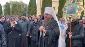 Le diocèse ukrainien « entre dans la clandestinité » après un raid sur la cathédrale