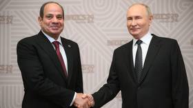 Egypt’s president hails partnership with Russia