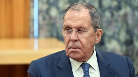 FILE PHOTO: Russian Foreign Minister Sergey Lavrov.