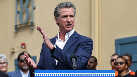 California Governor Gavin Newsom