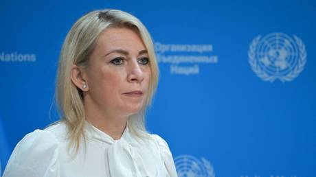 FILE PHOTO: Russian Foreign Ministry spokeswoman Maria Zakharova