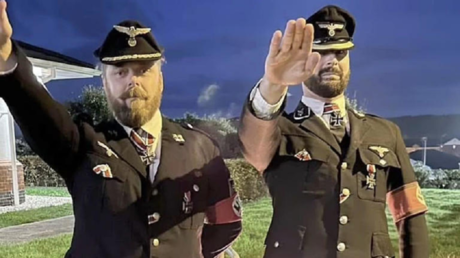 British officers face consequences for wearing Nazi costumes