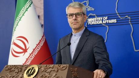 Iranian Foreign Ministry spokesperson Esmail Baghaei.