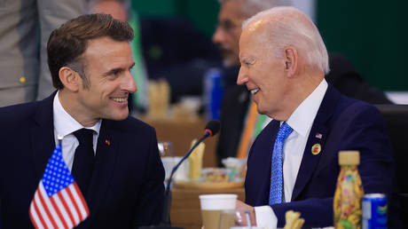 Macron Commends Biden's Alleged Decision on Ukraine Missiles