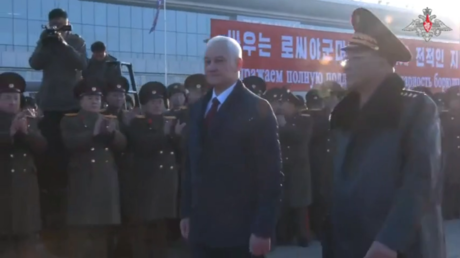 Russian Defense Minister Makes Visit to North Korea