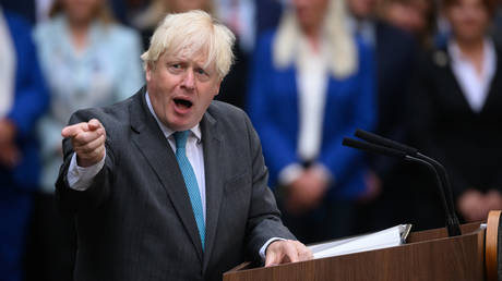 Boris Johnson says the West is in a ‘proxy war’ with Russia