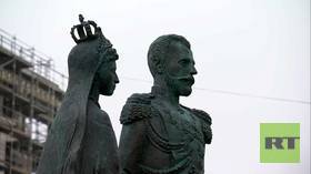 Monument to Romanovs unveiled in Moscow