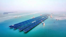 China fires up world’s largest open sea solar farm (PHOTOS)