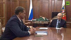 Putin holds talks with Zaporozhye Region chief