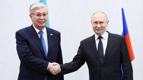 Putin and Tokayev make joint statement in Kazakhstan