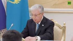 Putin and Tokayev make joint statement in Kazakhstan