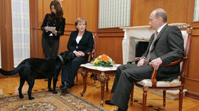 Putin apologizes to Merkel over ‘dog incident’