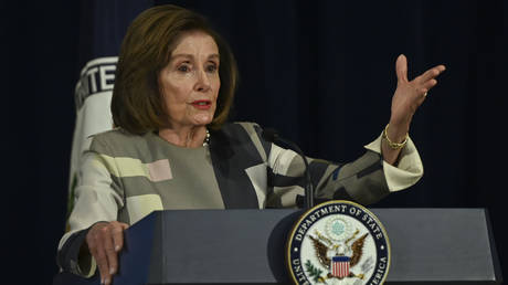 Nancy Pelosi Taken to Hospital While in Europe