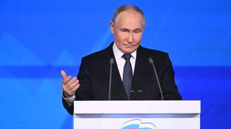 Blackmail is futile – Putin