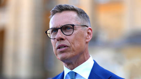 FILE PHOTO: Finnish President Alexander Stubb.