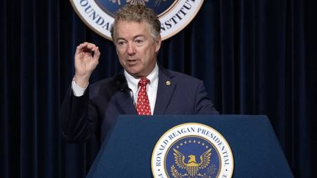 FILE PHOTO: US Senator Rand Paul.