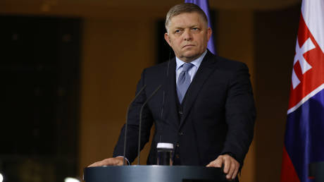 Slovak Prime Minister Robert Fico.