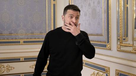 Ukraine's President Vlodymyr Zelensky.