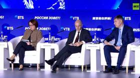 Russia Calling VTB Forum held in Moscow: Macroeconomic panel