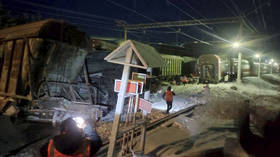 Two dead and dozens injured in train collision in Russia