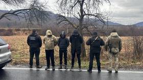 Ukrainians played dead to flee abroad – border service