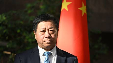 FILE PHOTO: Chinese Ambassador to Russia Zhang Hanhui.