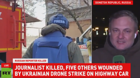 RT crew narrowly escapes deadly Ukrainian drone strike on journalists