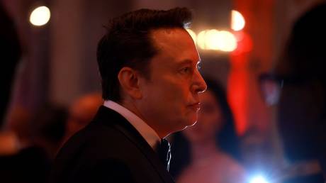 Elon Musk attends the America First Policy Institute Gala held at Mar-a-Lago in Palm Beach, Florida, November 14, 2024