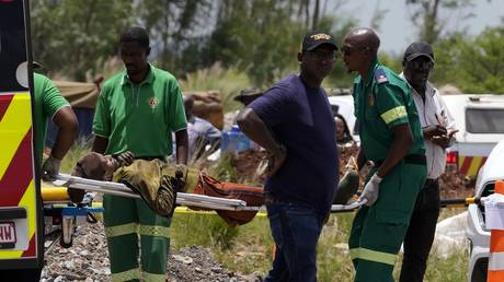 Bodies of dozens of illegal miners pulled to surface in South Africa