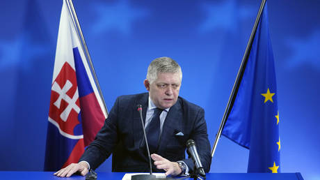 Prime Minister of Slovakia Robert Fico.