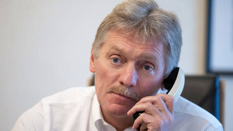 Kremlin spokesman Dmitry Peskov.