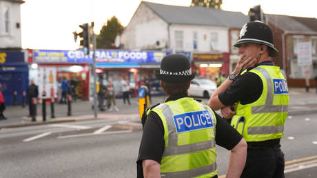 Police patrol in Peterborough, UK / PA Wire