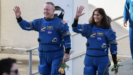 NASA astronauts Butch Wilmore and Suni Williams.