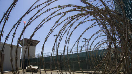 FILE PHOTO: The Camp VI detention facility in Guantanamo Bay Naval Base, Cuba