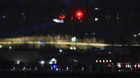 US Army Helicopter and Passenger Plane Carrying 64 Collide in Washington, DC