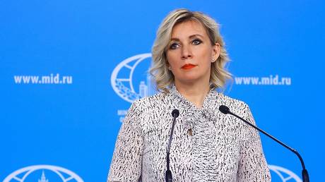 FILE PHOTO: Russian Foreign Ministry spokeswoman Maria Zakharova.