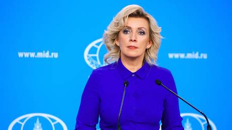 Russian Foreign Ministry’s spokeswoman Maria Zakharova.