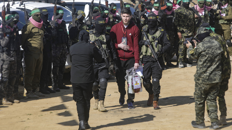 Hamas releases three hostages, including Russian citizen